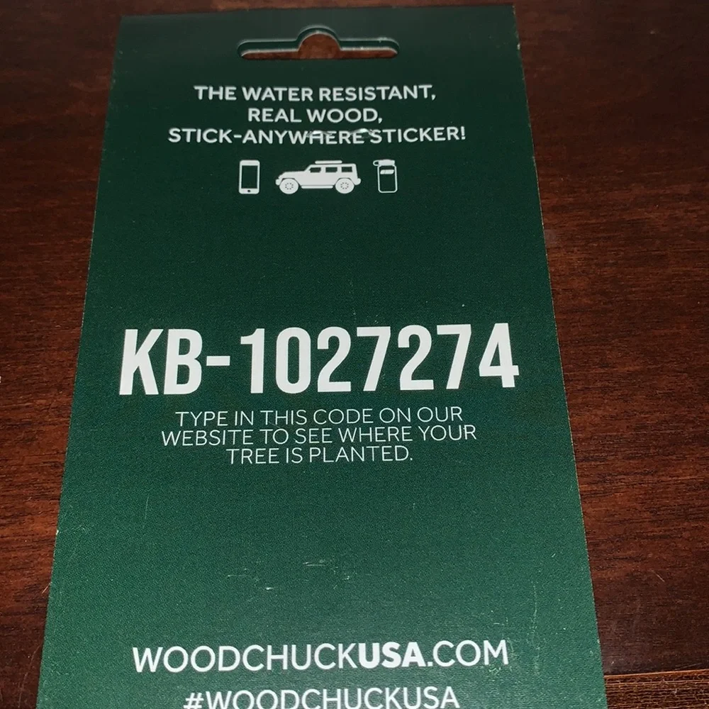 Woodchuck Wood World Map Round Sticker  2